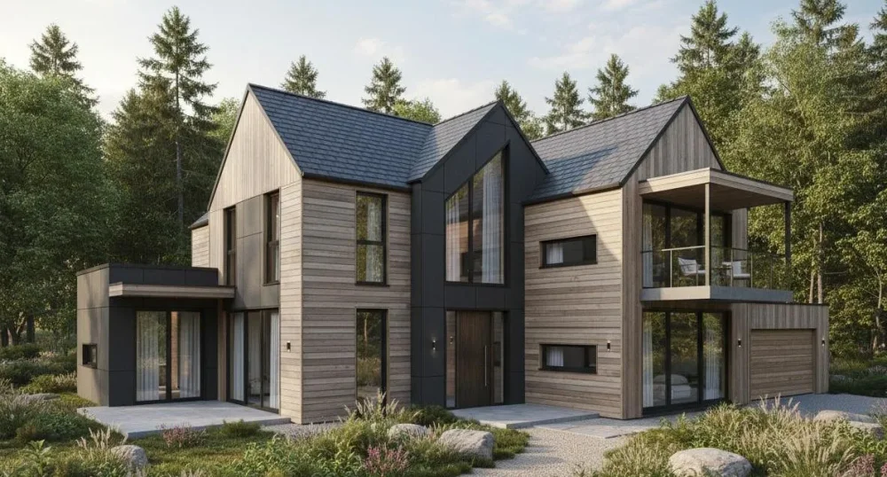 Проект Двухэтажный дом 19 на 13, 201 м2