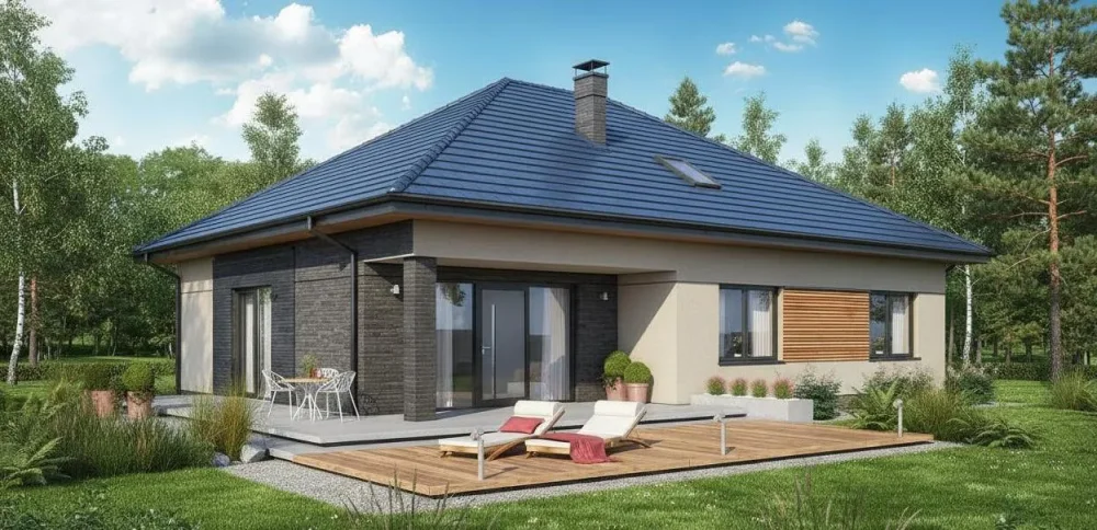 Проект Двухэтажный дом 15 на 12, 196 м2