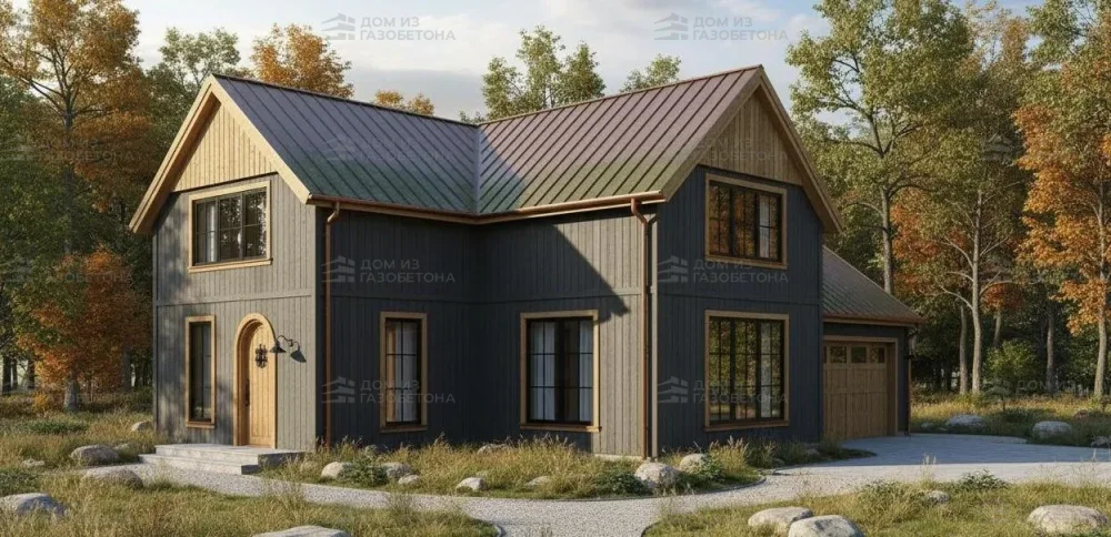 Проект Одноэтажный дом 14 на 13, 119 м2